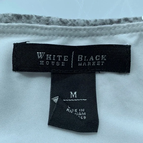 WHBM Shimmer Snake Print Sequin Mini Dress - Picture 11 of 12